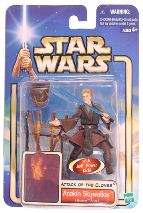 Hasbro Star Wars AOTC Anakin Skywalker Tatooine Attack Action Figure