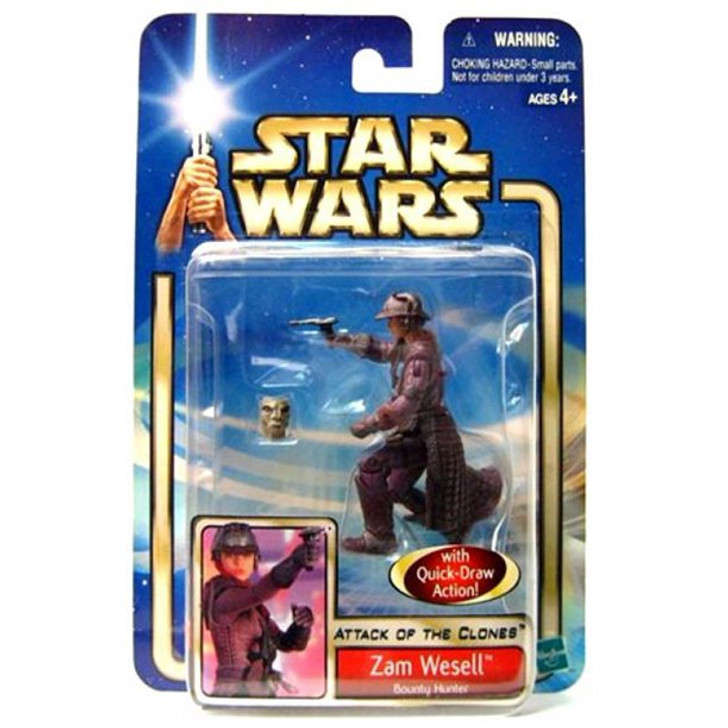 Hasbro Star Wars AOTC Zam Wesell Action Figure