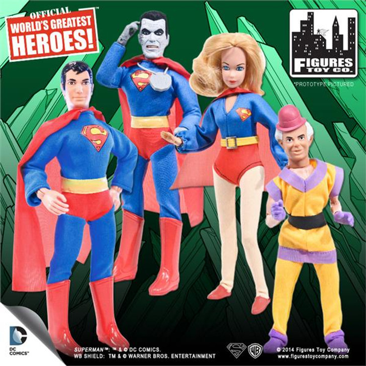 Super Friends Retro Style Action Figures Series 4 Bizarro by FTC 