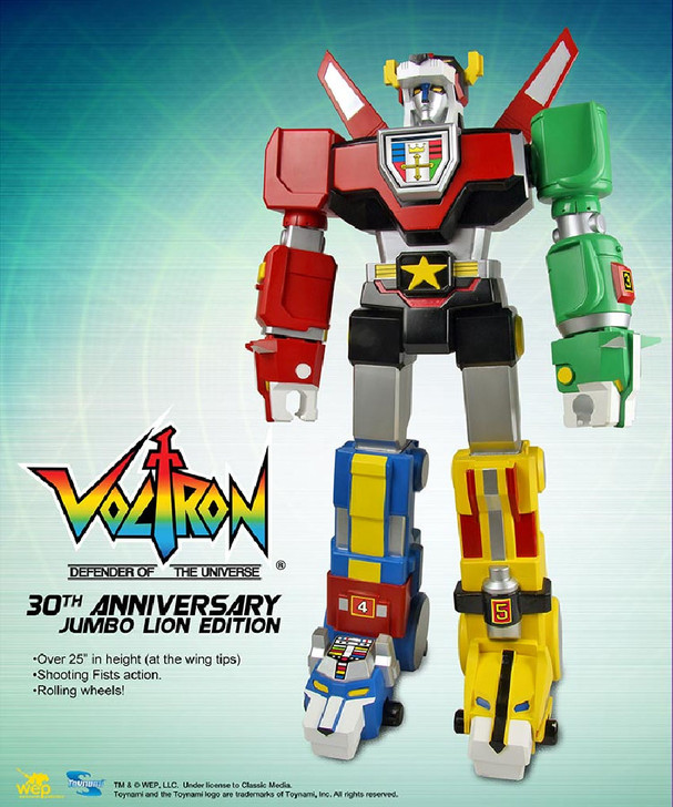 Toynami 30th Anniversary Jumbo Voltron