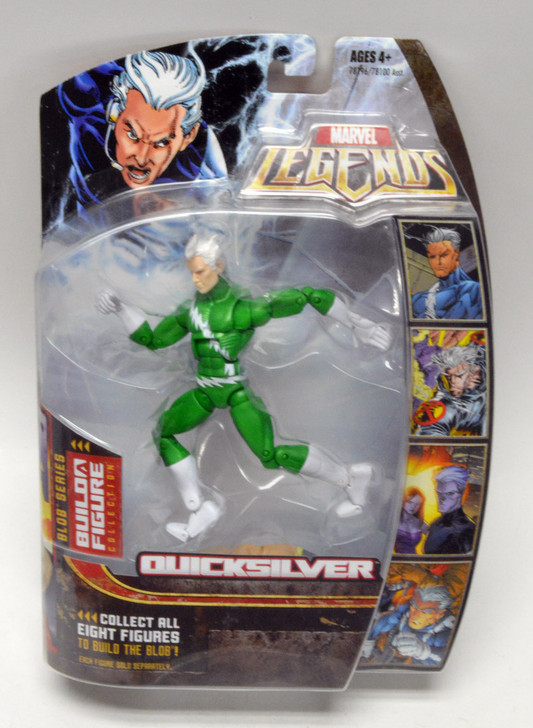 Marvel Legends Quicksilver Green Variant Costume Action Figure BAF BLOB Series
