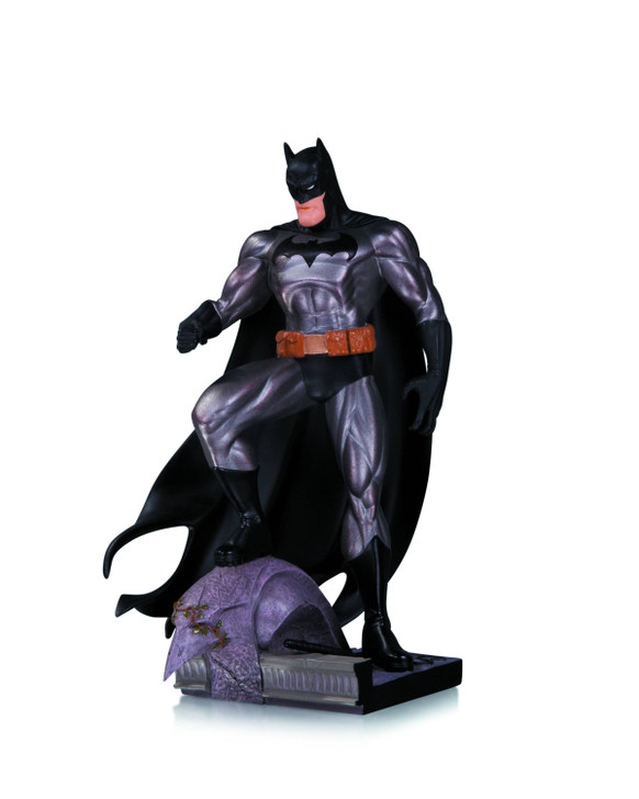 DC DIRECT BATMAN METALLIC MINI STATUE BY JIM LEE