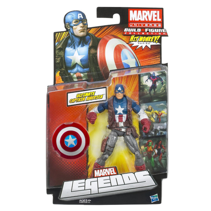 Hasbro (2012) Marvel Universe Legends Ultimate Captain America 6" Action Figure