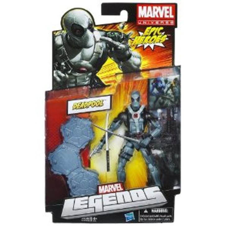 Hasbro (2012) Marvel Universe Legends Deadpool X-Force Costume 6" action figure