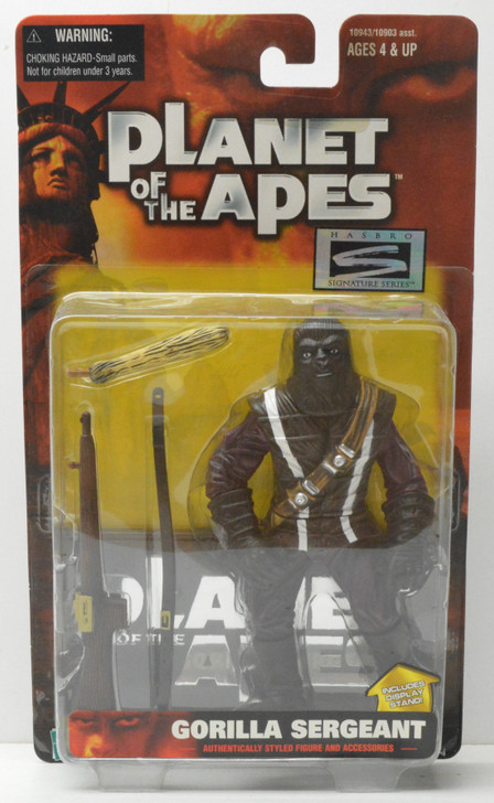 Hasbro Signature Series Planet of the Apes Gorilla Sergeant Action