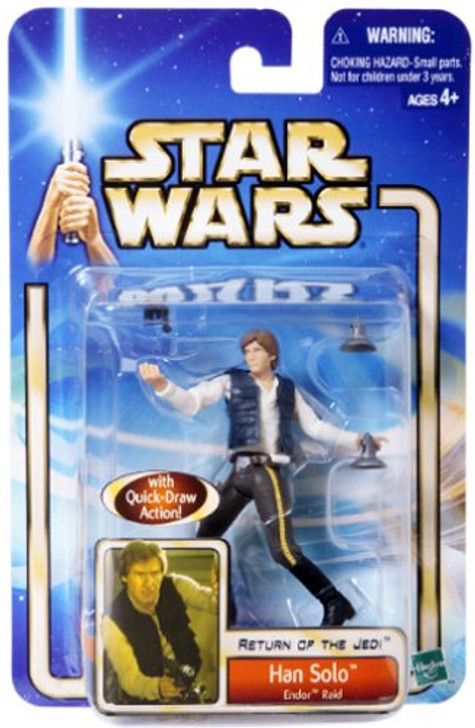 Star Wars (Return Of The Jedi) Action Figure - Han Solo (Endor Raid)