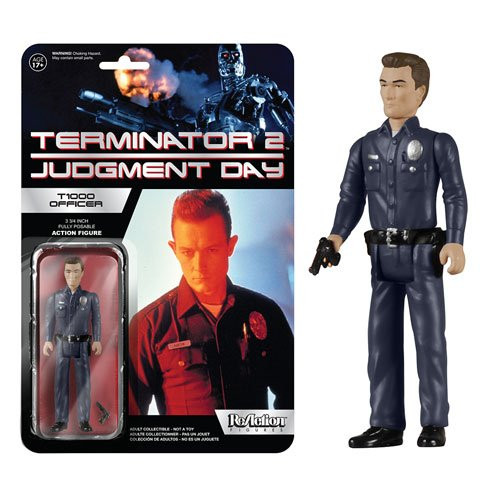 Funko ReAction T2 T-1000 Officer Action Figure