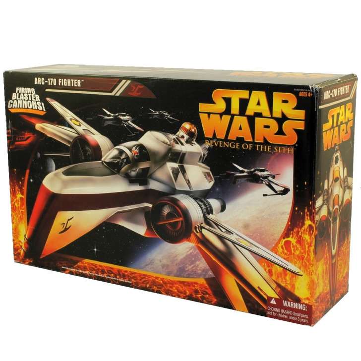 ARC-170 スターファイター ベーシックフィギュア Hasbro (2005) Star Wars Revenge of the Sith ARC 170 STARFIGHTER