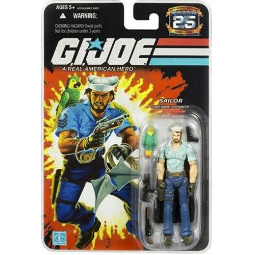 GI Joe 25th Anniversary Shipwreck action figure