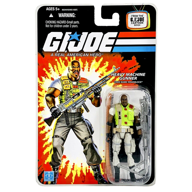 G.I.JOE Cartoon Series  Roadblock action figure