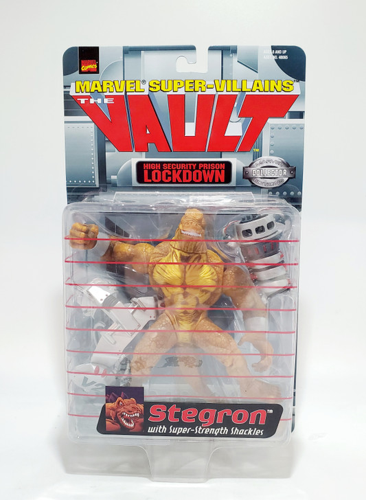 ToyBiz Marvel Super Villains The Vault  Stegron Action Figure