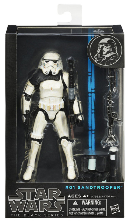 Star Wars The Black Series #01 Sandtrooper 6" Action Figure