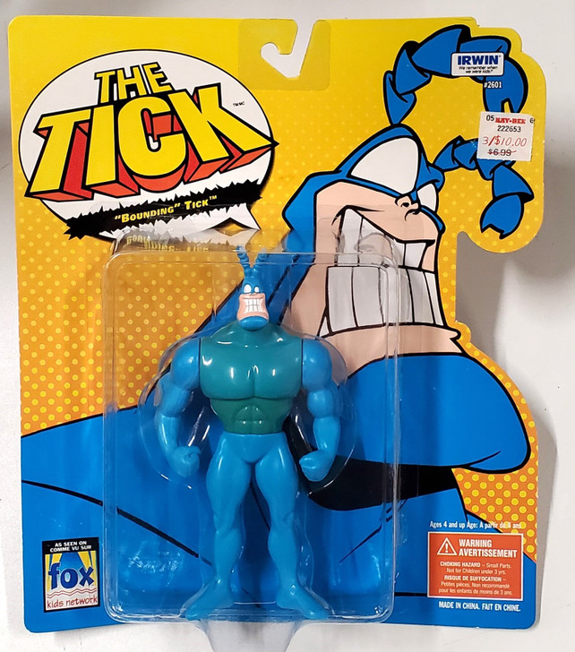 THE TICK トーキングフィギュア 16インチ 箱付 Bandai The Tick Bounding Tick Action Figure