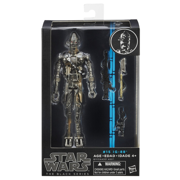 Star Wars The Black Series #15 IG-88 6" Action Figure