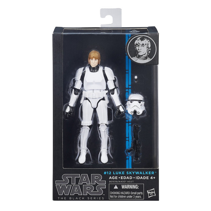 Star Wars The Black Series #12 Luke Skywalker (Stormtrooper Disguise) 6" Action Figure