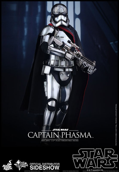 Hot Toys Star Wars Captain Phasma Sixth Scale Figure The Force Awakens  Movie Masterpiece Series MMS328