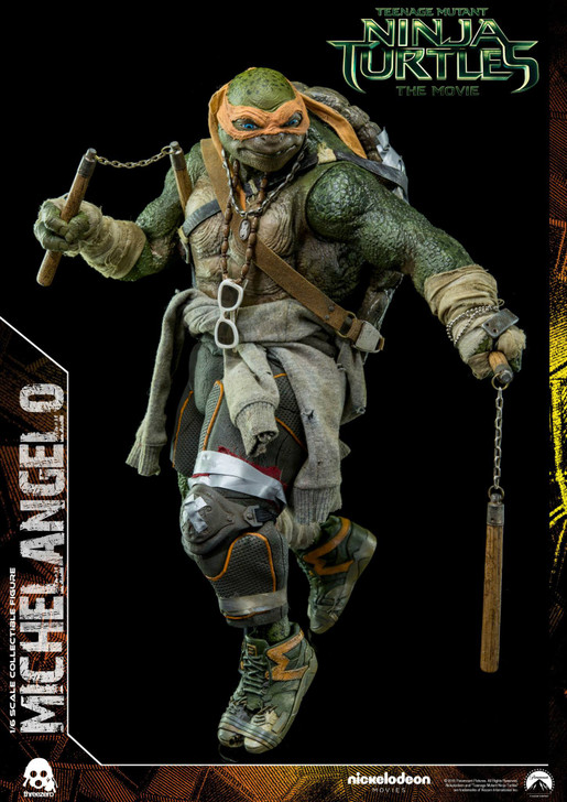 Threezero TMNT Michelangelo Sixth Scale Collectors Figure