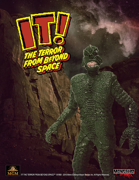 Monstarz IT! The Terror From Beyond Space Alien Green 3.75