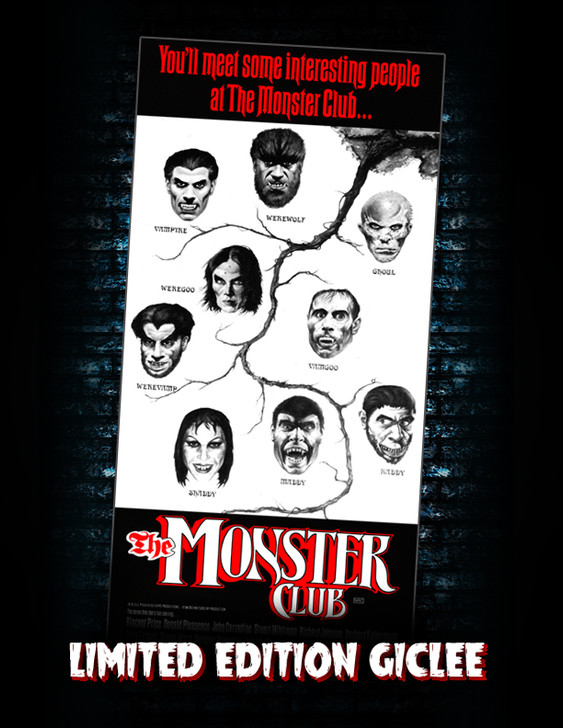 Monstarz "The Monster Club" Limited Edition Canvas Giclee