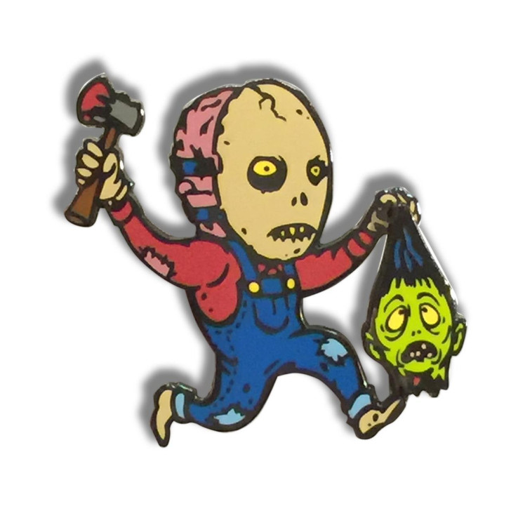 Retro-A-Go-Go Billy's New Hobby Enamel Pin