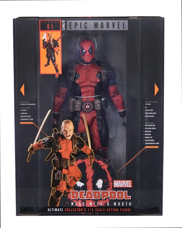 NECA Deadpool Ultimate 1/4 scale Action Figure