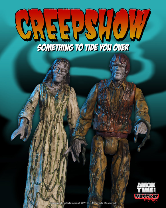 Monstarz Creepshow "Something to Tide You Over" 3.75" Scale Retro Action Figure 2 pack