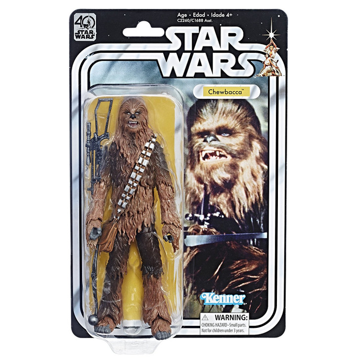 Hasbro Star Wars 40th Anniversary Chewbacca 6-inch action figure