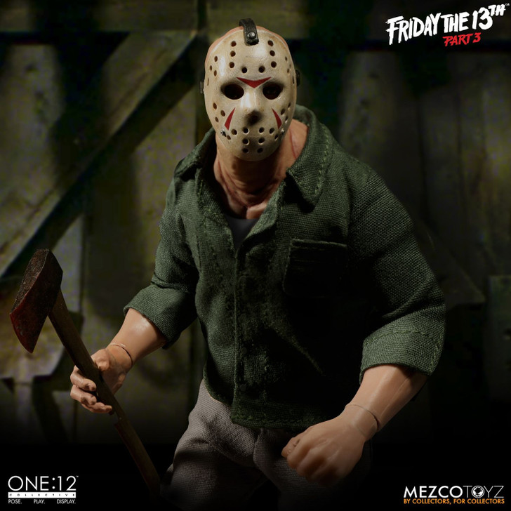 Mezco The One:12 Collective Jason Voorhees from Friday The 13th Part 3