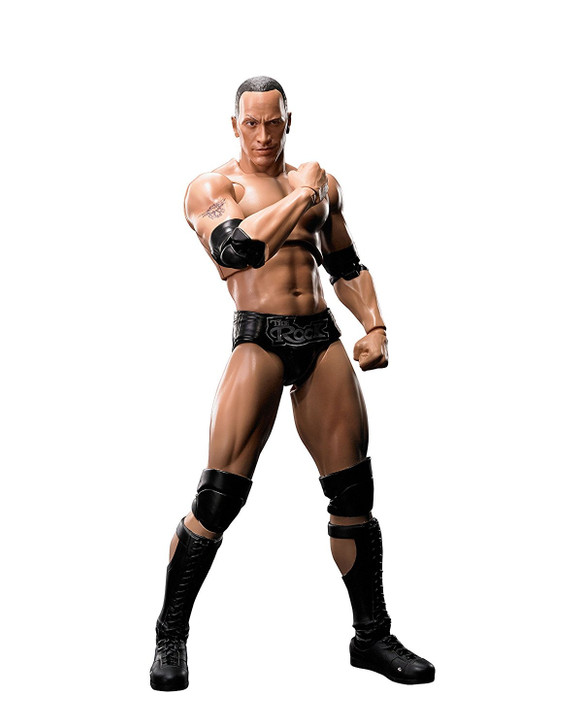 Bandai Tamashii Nations S.H. Figuarts Dwayne The Rock Johnson "WWE" Action Figure