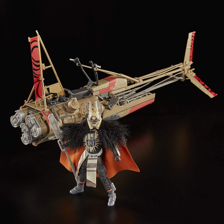 Hasbro Star Wars The Black Series Enfys Nest & Enfys Nest’s Swoop Bike