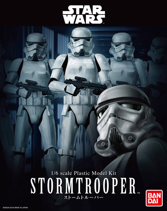 Bandai Star Wars Stormtrooper 1/6th scale model kitBandai Star Wars Stormtrooper 1/6th scale model kit
