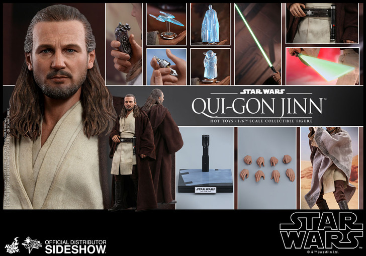 Hot Toys Qui-Gon Jinn Movie Masterpiece Series