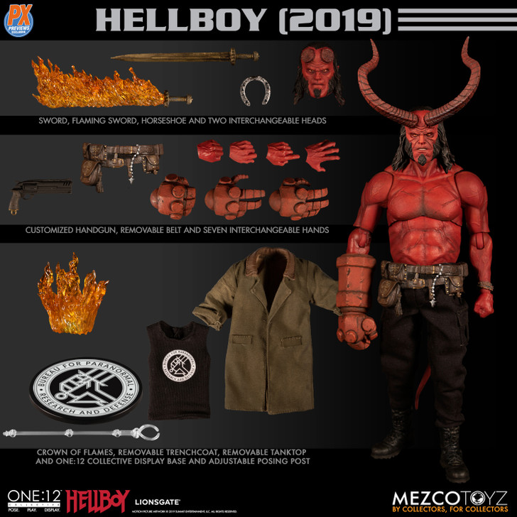 hellboy mezco 2019