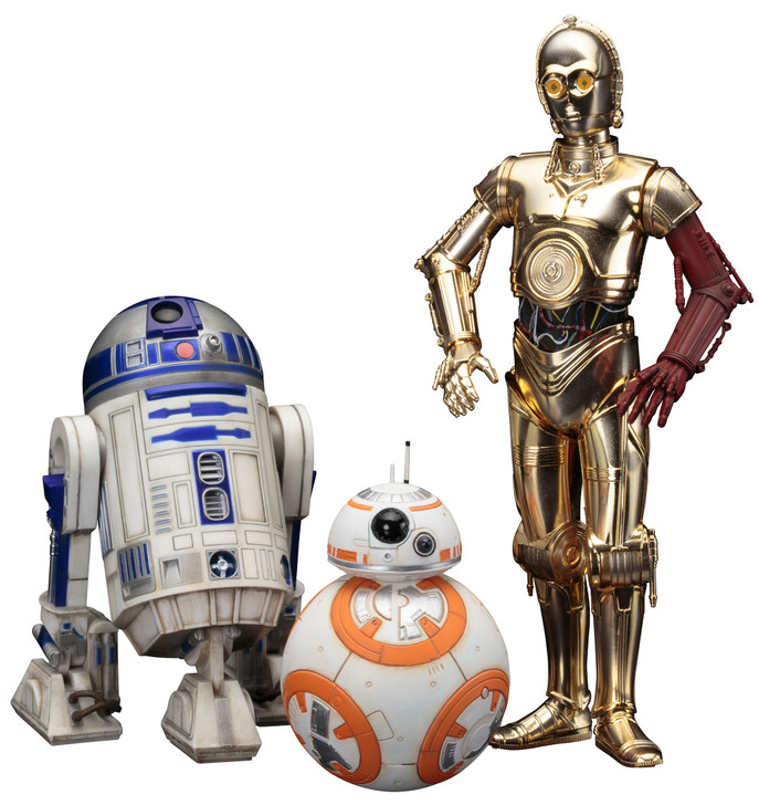 Kotobukiya Star Wars R2-D2 with BB-8 Pack ARTFX+ STATUE