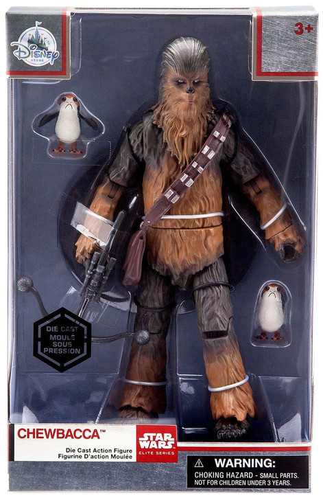 スターウォーズ　プライズ Disney Star Wars Chewbacca with Porgs Elite Series Action Figure