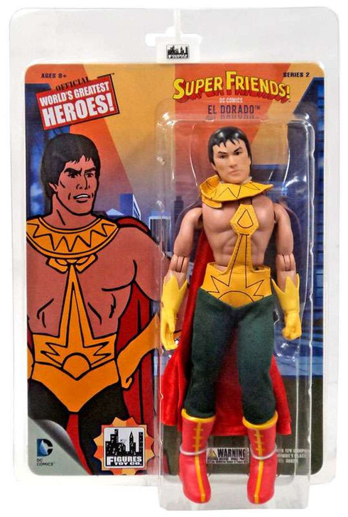 Figures Toy Co. DC Super Friends El Dorado 8in action figure