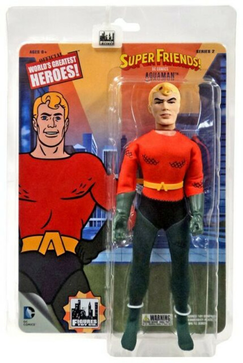 Figures Toy Co. DC Super Friends Aquaman 8in action figure