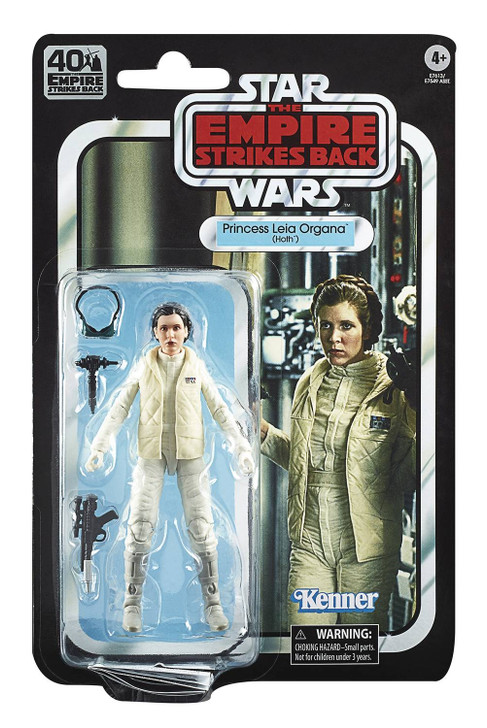 Hasbro Star Wars 40th anniversary 6in Princess Leia Hoth action figure