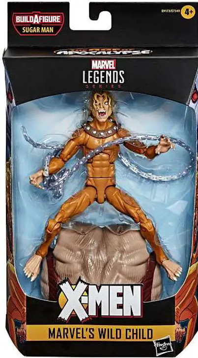 Hasbro Marvel Legends Wild Child Action Figure BAF Sugar Man series