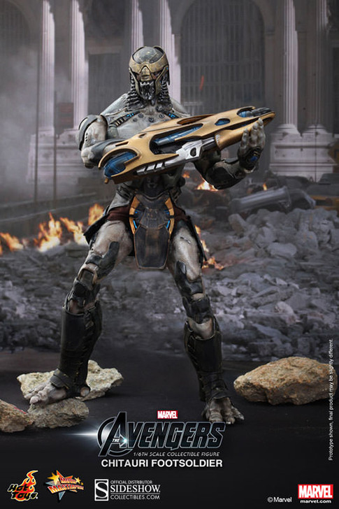 Hot Toys Chitauri Footsoldier Sixth Scale Figure Movie Masterpiece Series