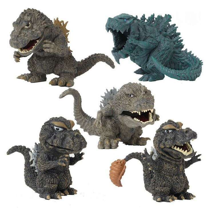 mini godzilla figures