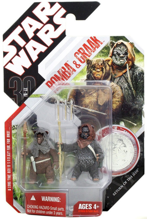 STAR WARS Romba 付き Hasbro Star Wars Ewoks Romba and Graak Action Figure