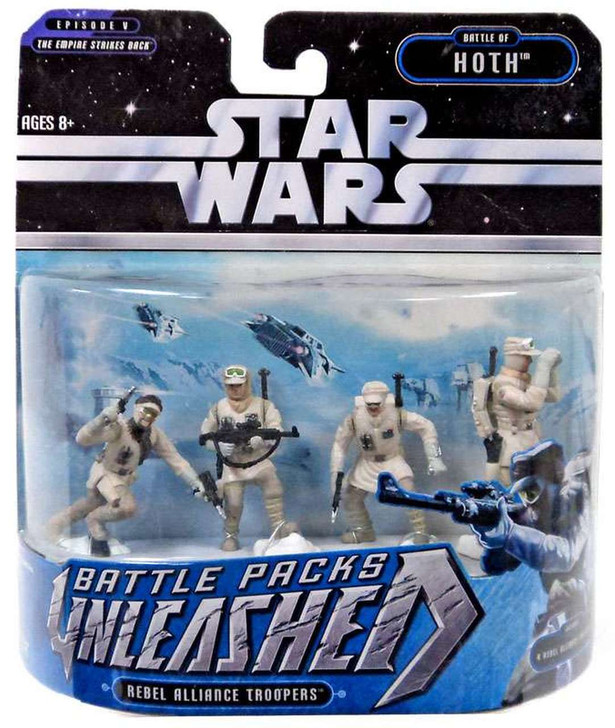 Hasbro Star Wars Unleashed Battle Packs Rebel Alliance Troopers