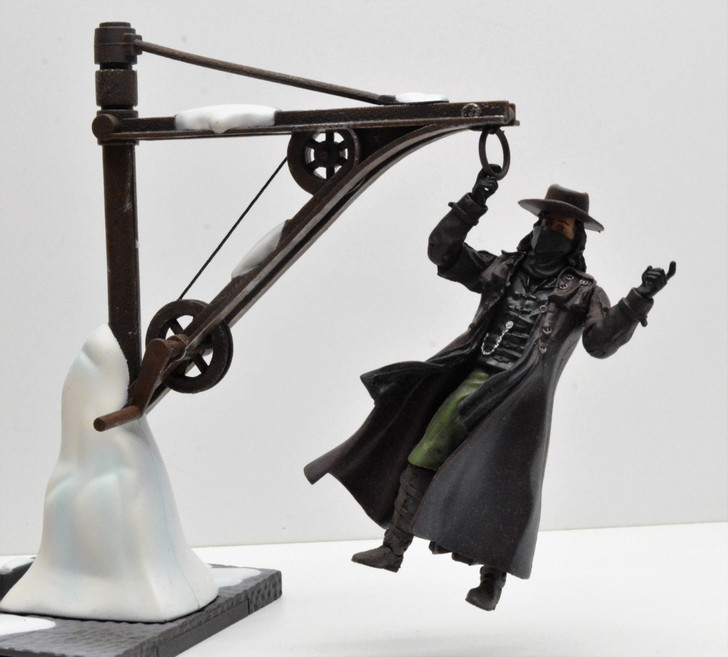 Jakks (2004) Van Helsing (Grappling Hook) action figure (no package)