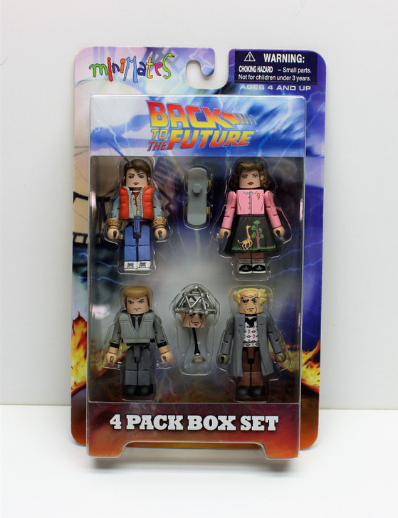 Diamond Select MiniMates Back to the Future 4 Pack box Set