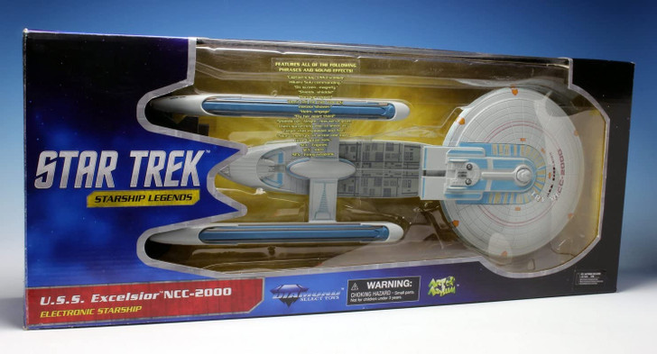 Diamond Select Star Trek U.S.S. Excelsior NCC-2000 Electronic Starship