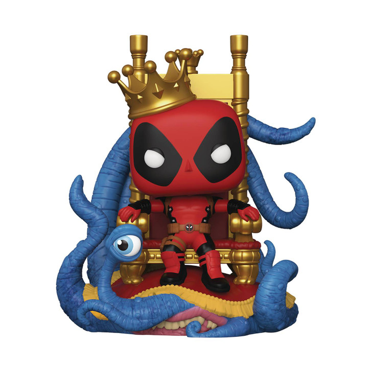 Funko Pop! Marvel Heroes Deadpool on Throne 6in PX