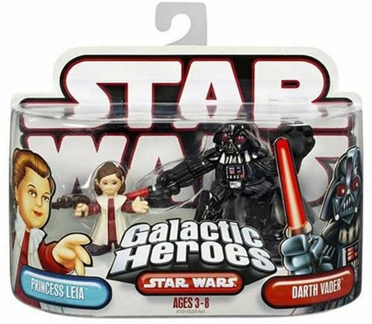 Hasbro Star Wars Galactic Heroes Bespin Leia and Darth Vader