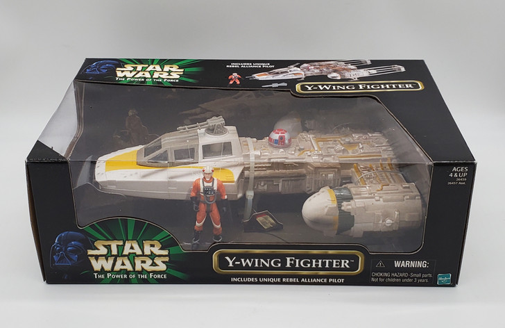 Hasbro Star Wars Y-Wing Fighter with exclusive Rebel Pilot action figure