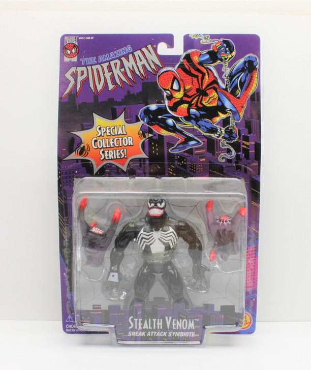 ToyBiz (1996) Stealth Venom Sneak Attack Symbiote Action Figure